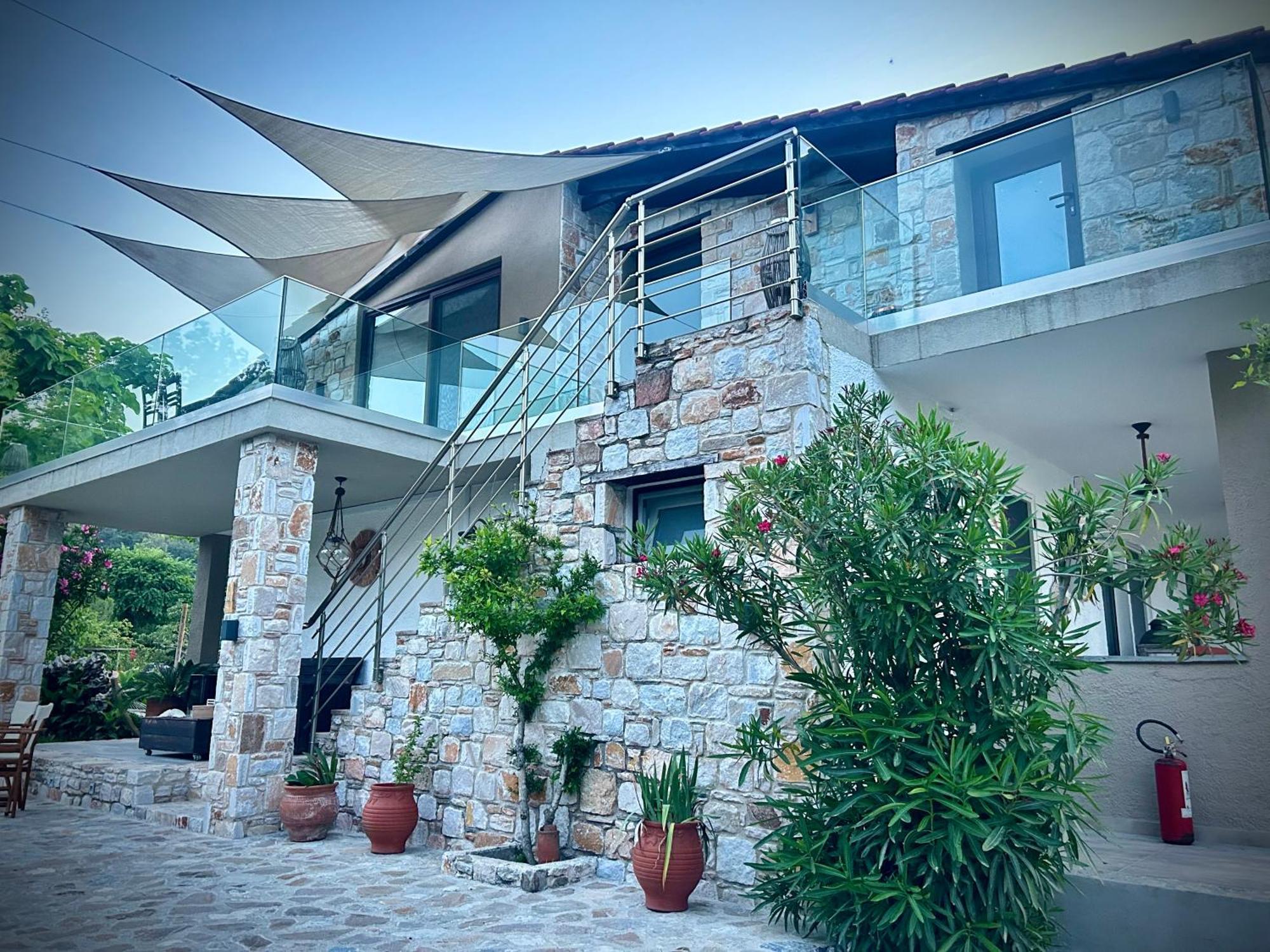 Natura Bungalows-Villa 萨索斯 外观 照片